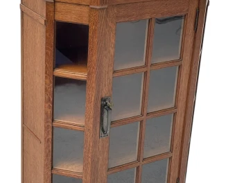 Art Nouveau One-Door Cabinet by H.F. Jansen & Zonen Amsterdam, 1900s